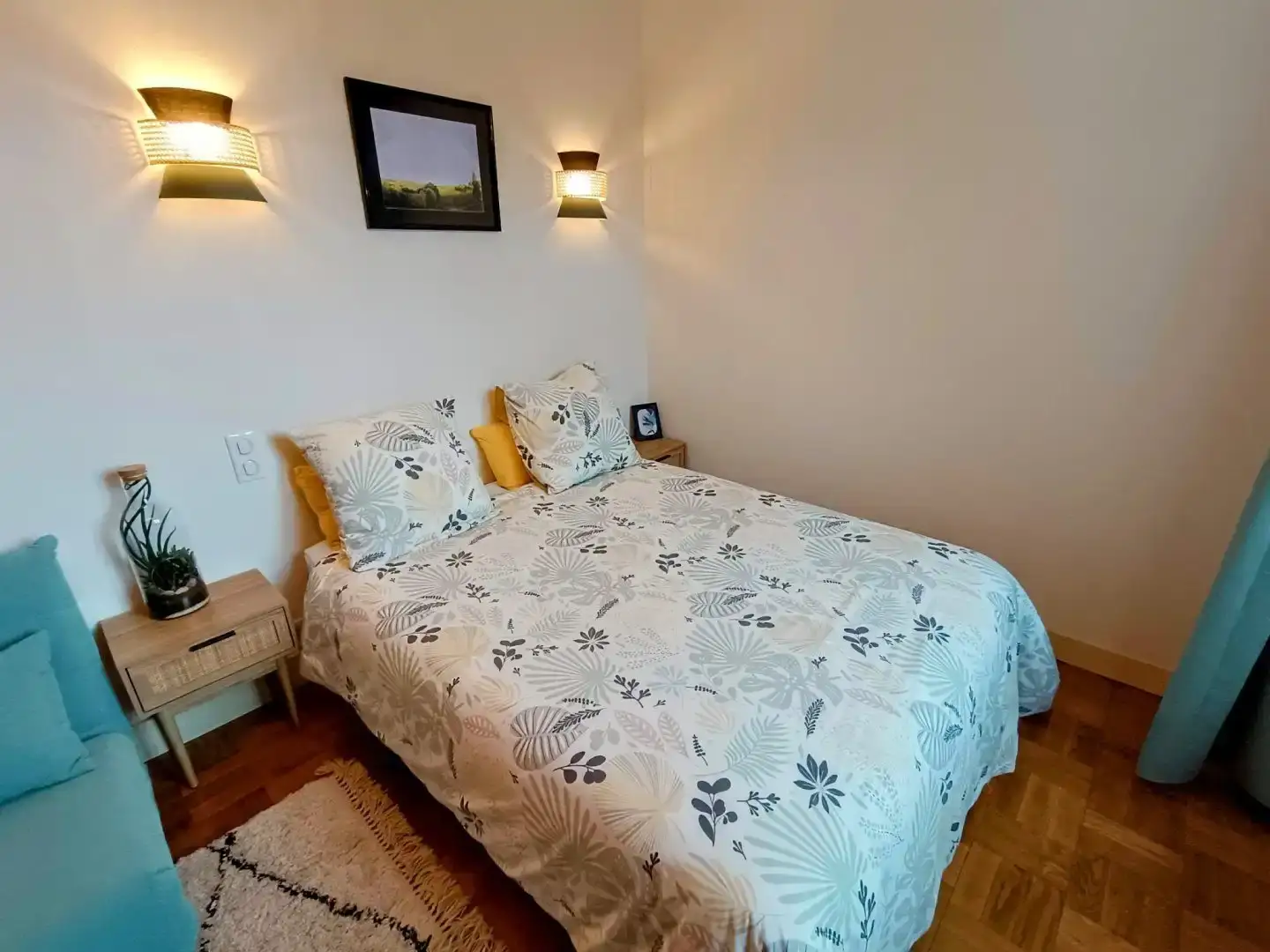 Chambre Pampa — salle de bains avec douche à l'italienne